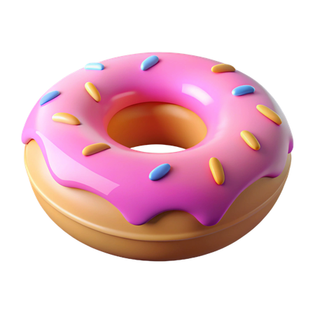 Donut  3D Icon