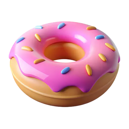 Donut  3D Icon