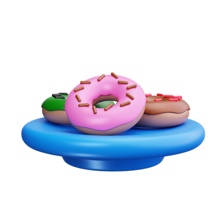 Donut  3D Icon