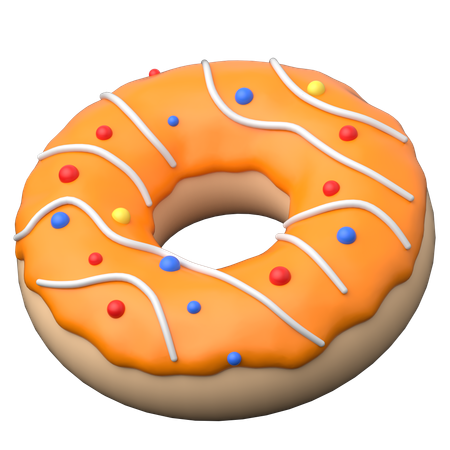 Donut  3D Icon