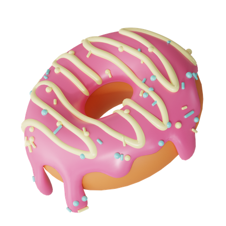 Donut  3D Icon