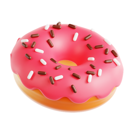 Donut  3D Icon