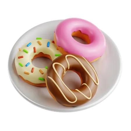 Donut  3D Icon