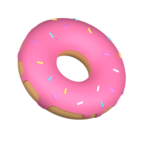 Donut  3D Icon
