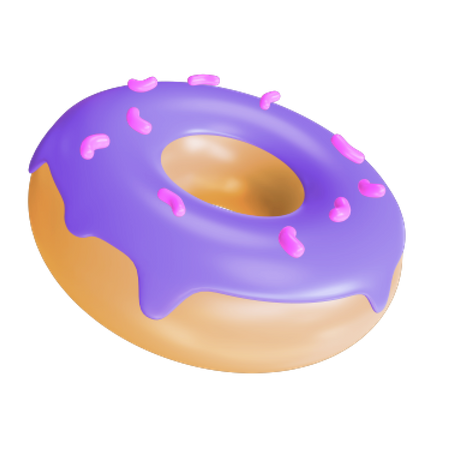 Donut  3D Icon