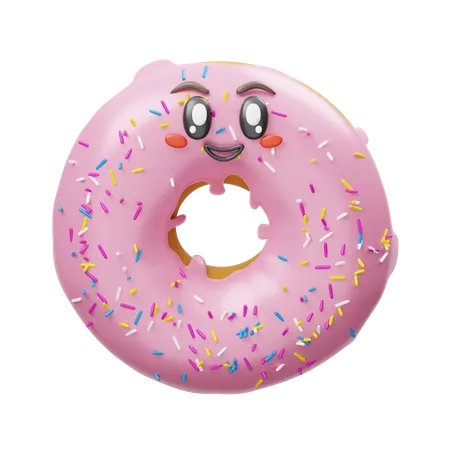 Donut  3D Illustration