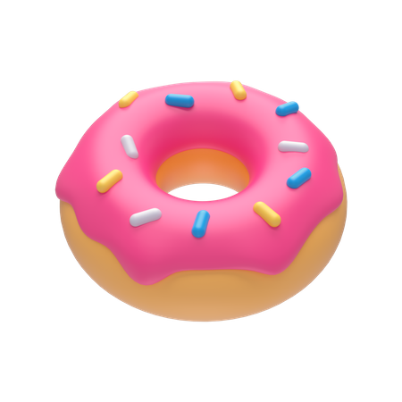 Donut  3D Illustration