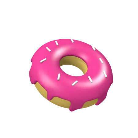 Donut  3D Illustration