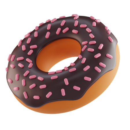 Donut  3D Illustration