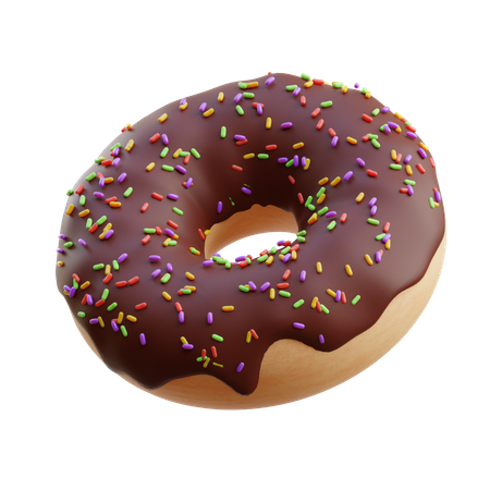 Donut  3D Illustration