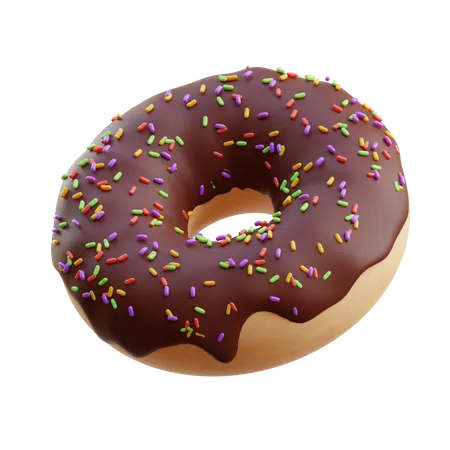 Donut  3D Illustration