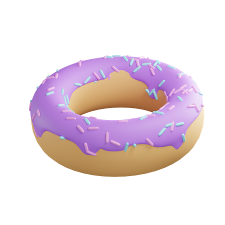 Donut  3D Illustration