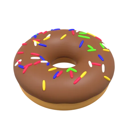 Donut 3D Illustration