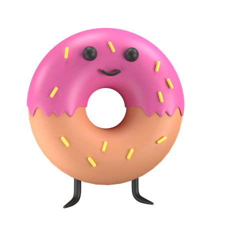 Rosquinha  3D Illustration