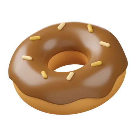 Donut 3 D Render Icon Design 3D Icon