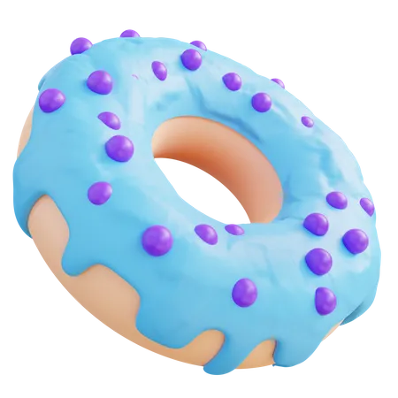 3 D Illustration Donut 3D Icon
