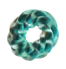 Donut abstrakte Form