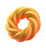 Donut abstrakte Form