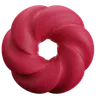 Donut abstrakte Form