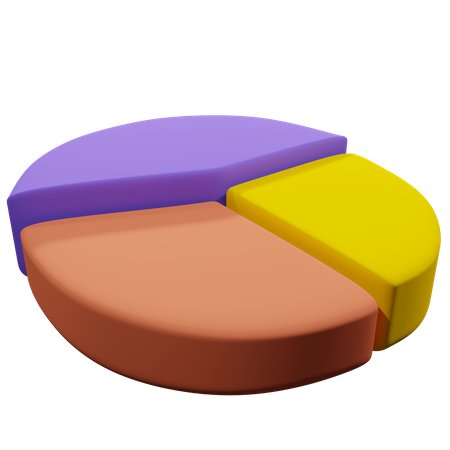 Donut Chart  3D Icon