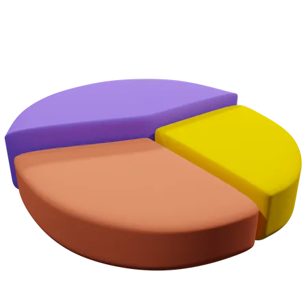 Donut Chart  3D Icon