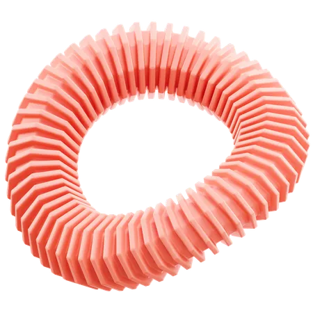 Donut circle  3D Icon