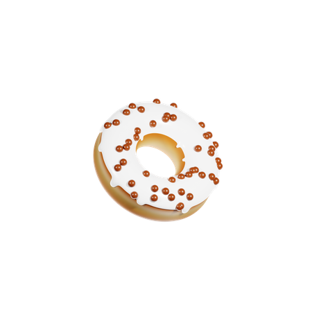 Donut de crema  3D Icon