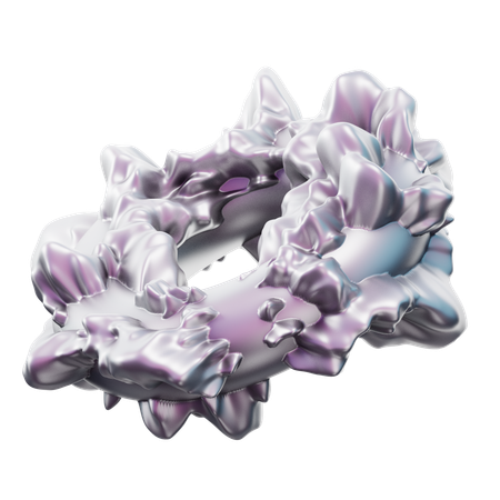 Donut Crumbles  3D Icon