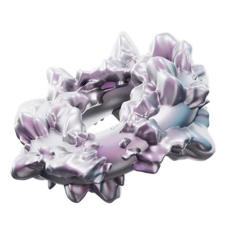 Donut Crumbles  3D Icon