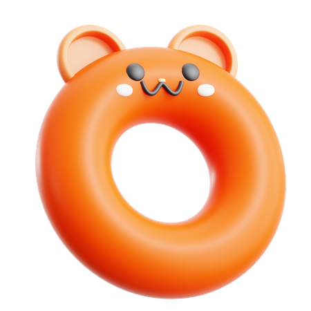Donut Cute  3D Icon
