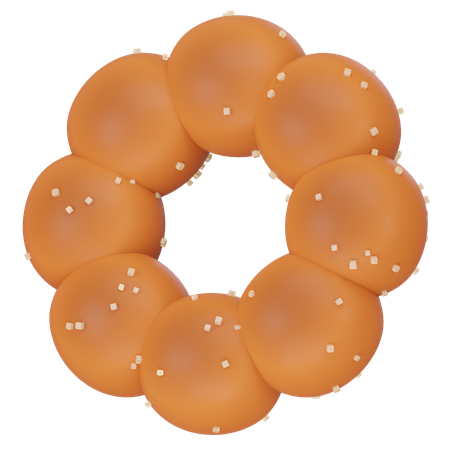 Rosquinha de açúcar  3D Icon