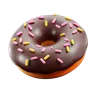 donut de chocolate