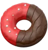 Donut de doble sabor