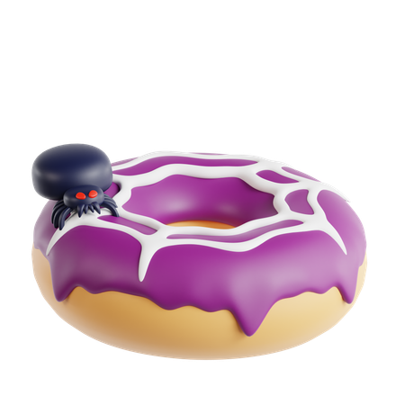 Donut de halloween  3D Icon