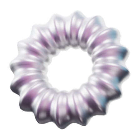 Donut Flower  3D Icon