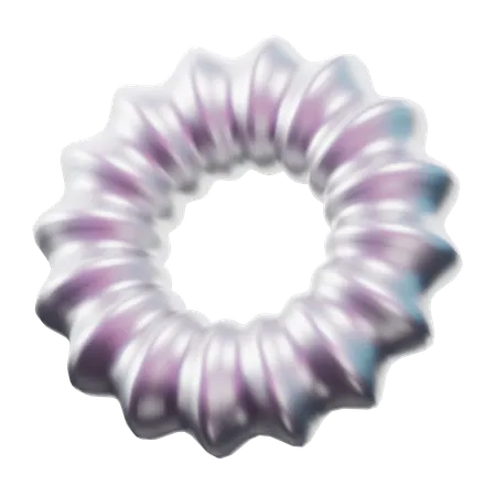 Donut Flower  3D Icon