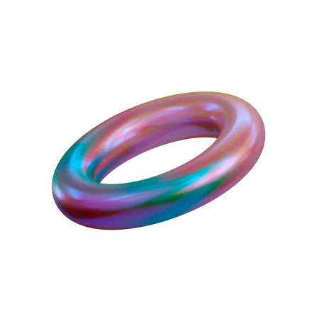 Donut-Form  3D Illustration