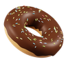 3d donuts logo