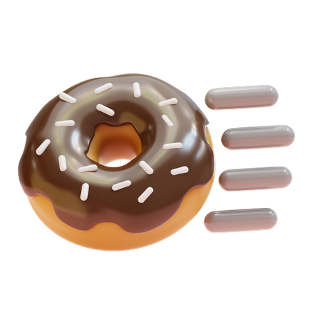 DONUTS DELIVERY  3D Icon