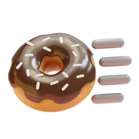DONUTS DELIVERY  3D Icon