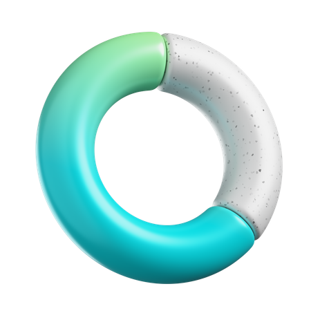 Donuts Form  3D Icon