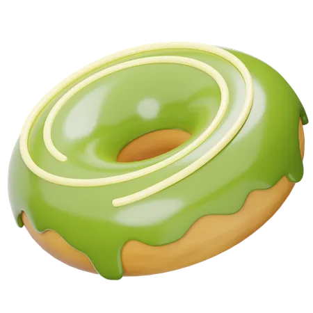 Donas de matcha  3D Icon