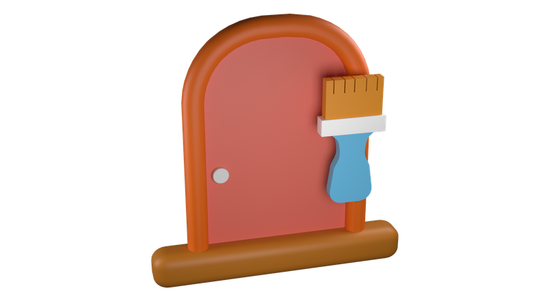 Door  3D Icon