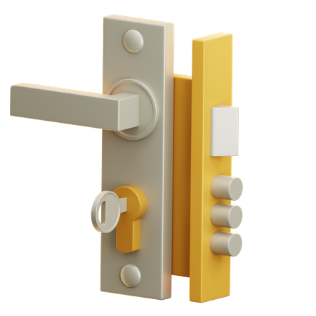 Door Handle  3D Icon