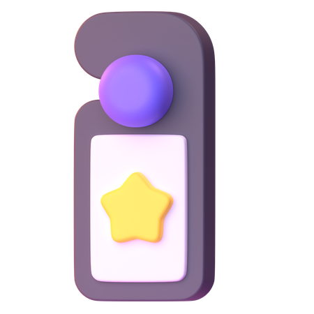 Door Hanger  3D Icon