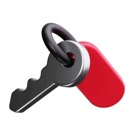 Door Key  3D Icon