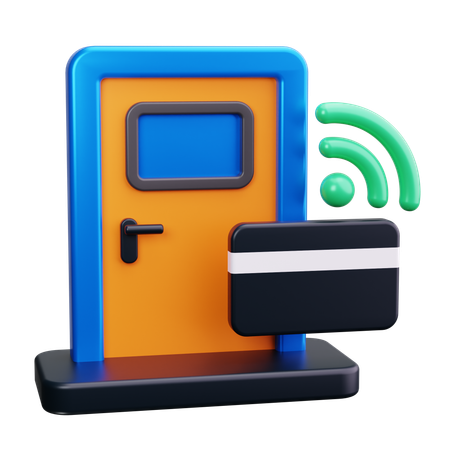 Door Lock  3D Icon