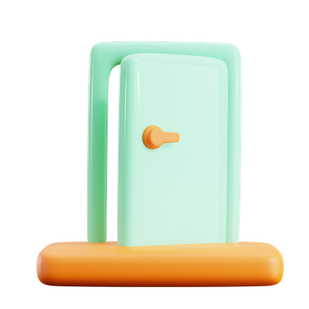 Door Open  3D Icon