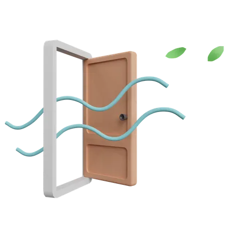 Door Position 3 D Icons 3D Icon
