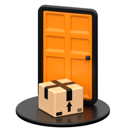 Door To Door  3D Icon